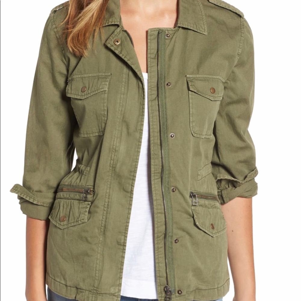 Lily Aldridge for Velvet Army Jacket